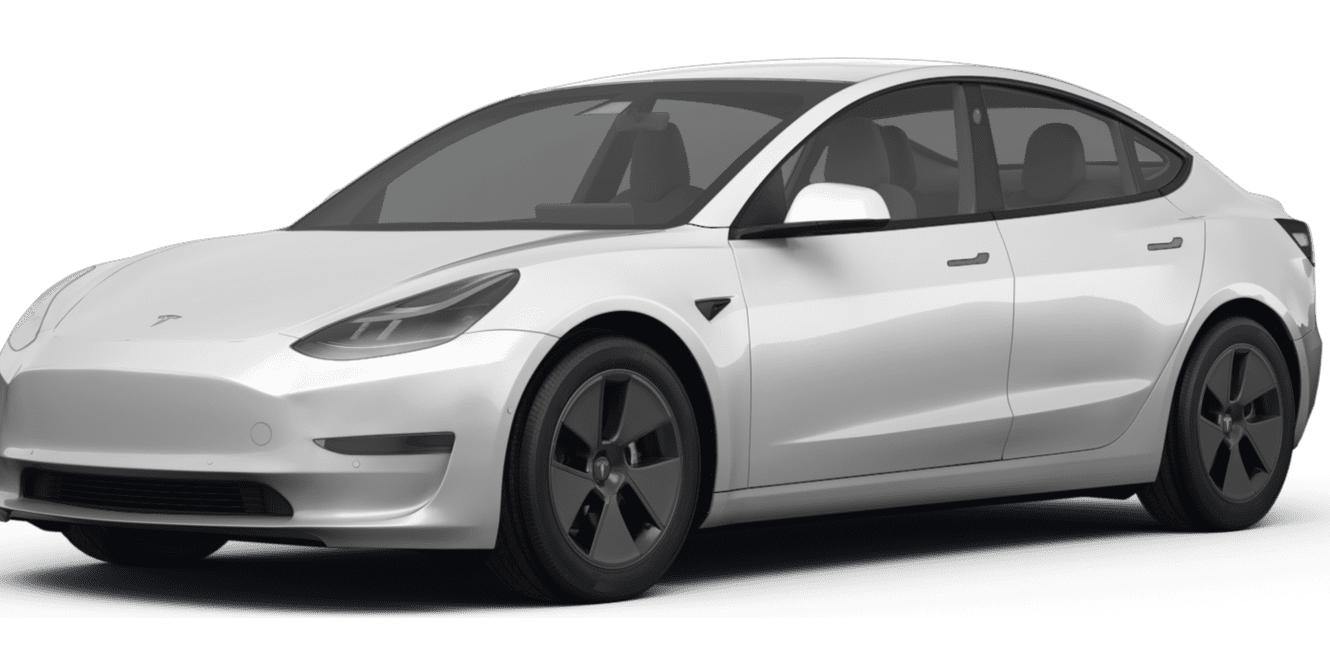 TESLA MODEL 3 2022 5YJ3E1EBXNF240812 image